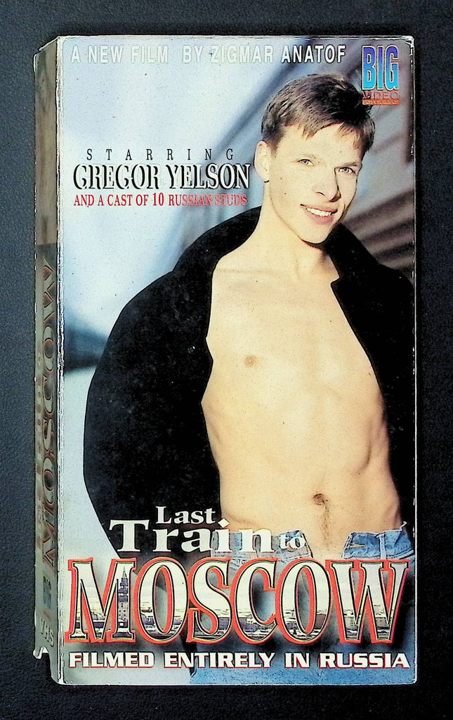 Last Train To Moscow Big Video Gay VHS 1997 Gregor Yelson 050425DMVHS2