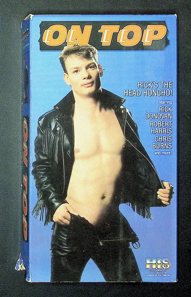On Top HIS Video Gay VHS 1995 Rick Donovan Robert Harris 050425DMVHS2