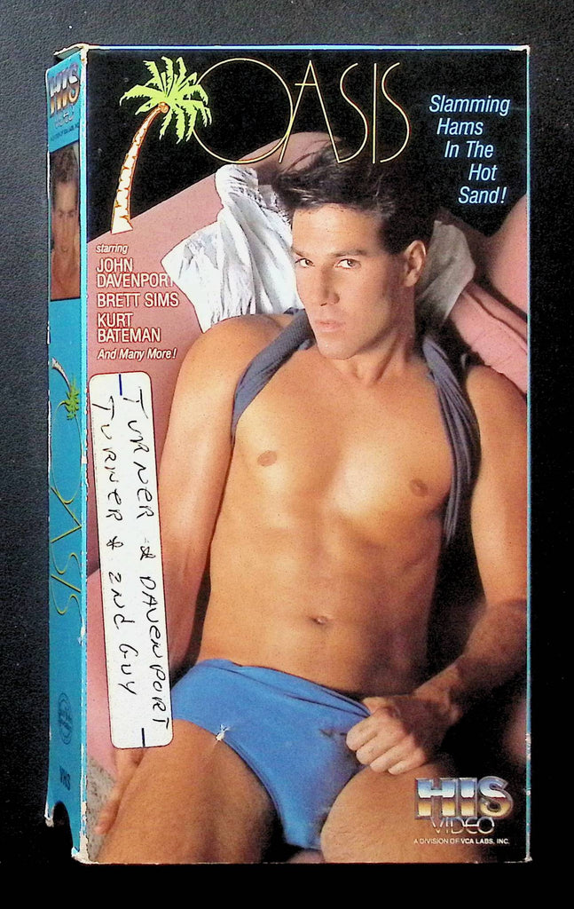 Oasis HIS Video Gay VHS 1990 John Davenport Brett Simms 050525DMVHS