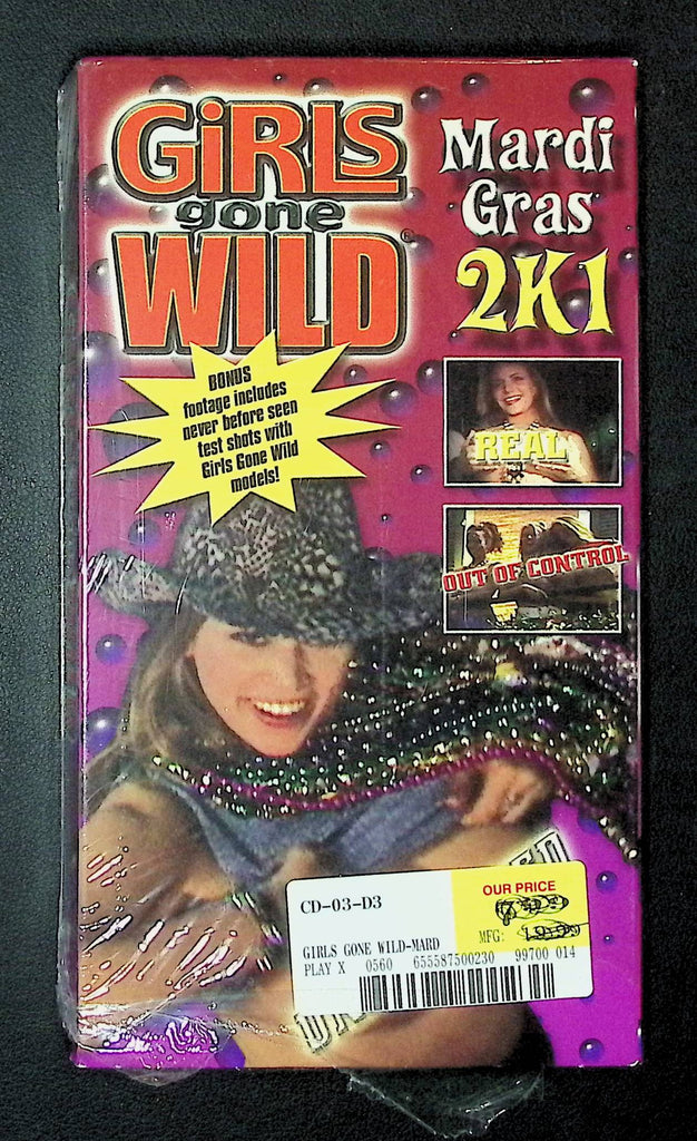 Girls Gone Wild Mardi Gras 2K1 VHS 2001 031225DMVHS