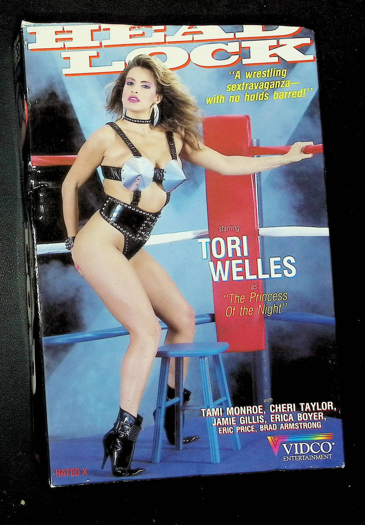Head Lock Vidco VHS 1995 Tori Welles Tami Monroe Cheri Taylor 050625DMVHS