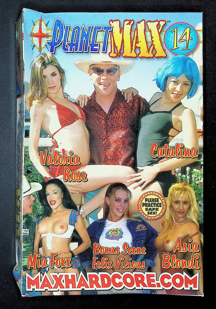 Planet Max 14 Max Hardcore VHS 2003 Valoria Rose Catalina 050625DMVHS