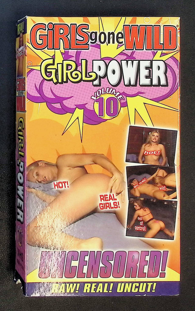 Girls Gone Wild Girl Power Volume 10 Mantra Films VHS 2005 010325DMVHS