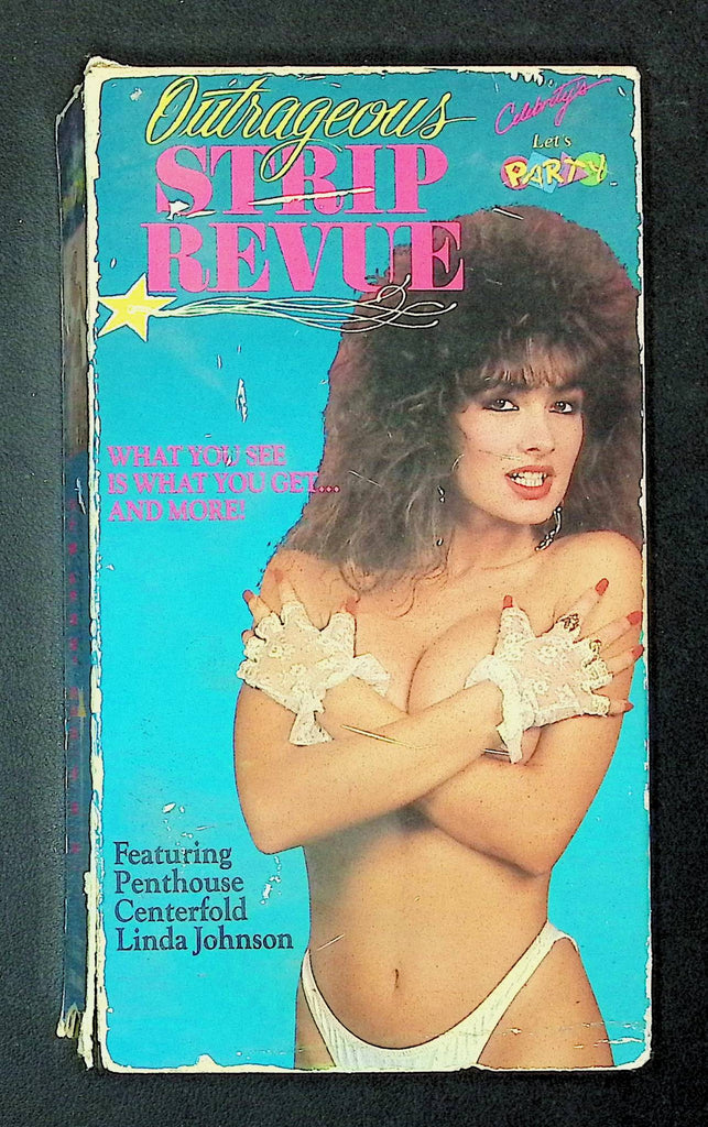 Outrageous Strip Revue Celebrity Home Entertainment VHS 1987 Linda Johnson 050625DMVHS3