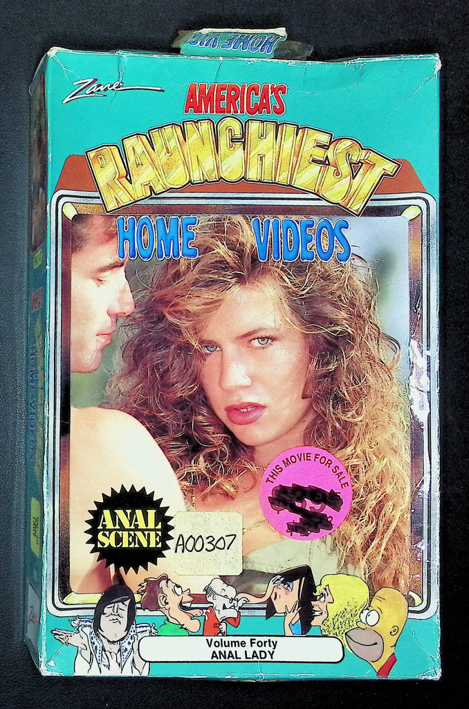 America's Raunchiest Home Videos Volume 40 Anal Lady Zane VHS 1992 050625DMVHS3