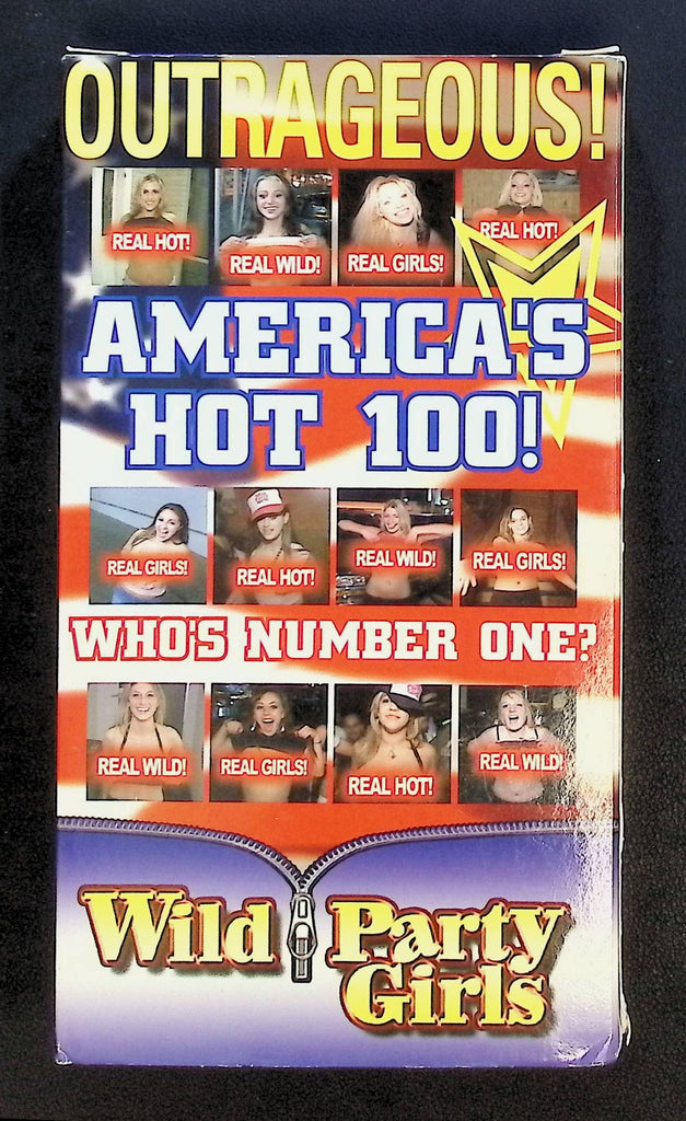 Wild Party Girls America's Hot 100! TAHI Entertainment VHS 2004 010325DMVHS