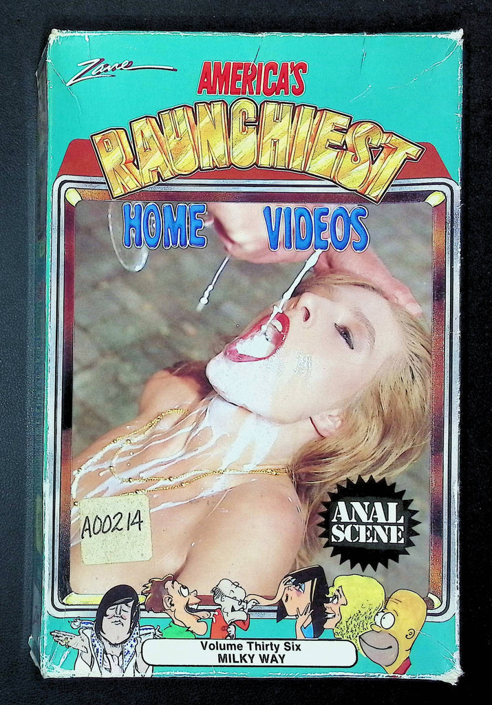 America's Raunchiest Home Videos Volume 36 Milky Way Zane VHS 1992 050625DMVHS3