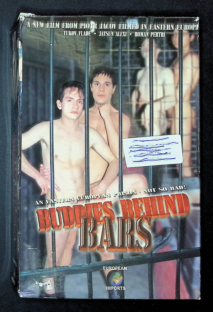 Buddies Behind Bars European Imports Gay VHS 1999 Yukov Vlade Jaysun Alexi 051225DMVHS