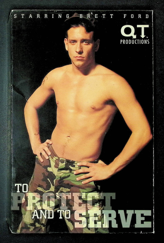 To Protect And To Serve QT Productions Gay VHS 1992 Brett Ford Dallas Taylor 051225DMVHS2