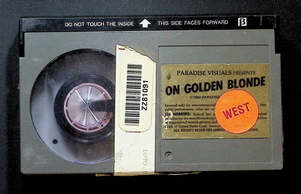 On Golden Blonde Paradise Visuals BETA 1984 010425DMVHS