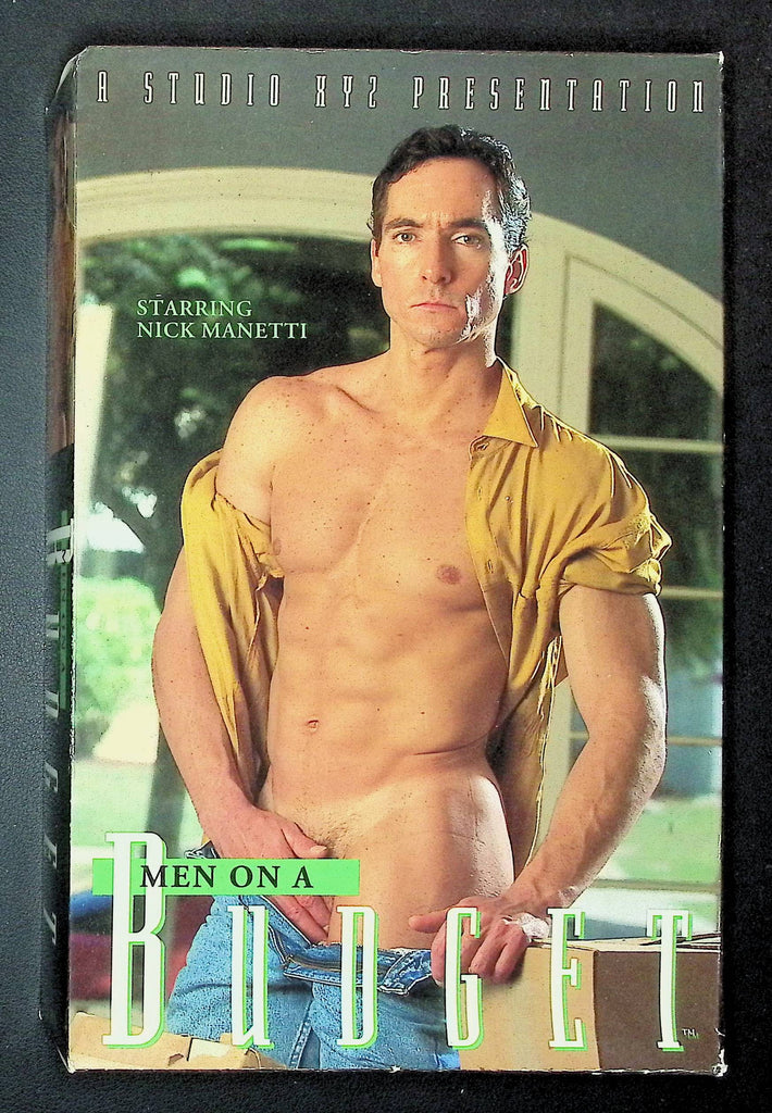 Men On A Budget Studio XYZ Gay VHS 1992 Nick Manetti Randy King 051225DMVHS2