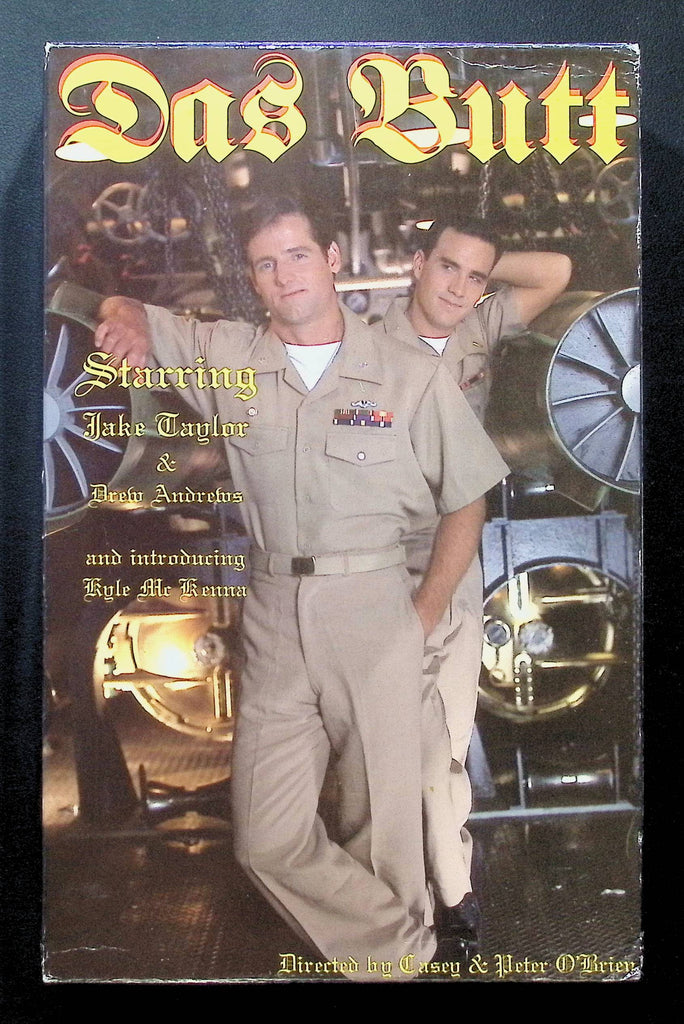 Das Butt West Hollywood Video Gay VHS 1996 Jake Taylor Drew Andrews 010325DMT