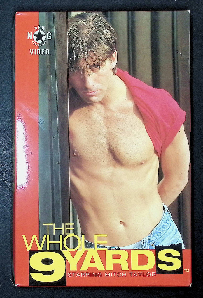 The Whole 9 Yards New Generation Video Gay VHS 1995 Mitch Taylor Mark Saber 051225DMVHS3
