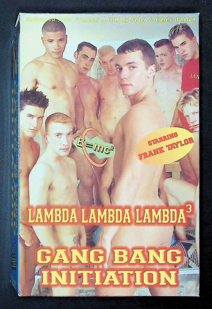 Gang Bang Initiation Hollywood Sales Gay VHS 1999 Frank Taylor Leo DeSilva 051225DMVHS3