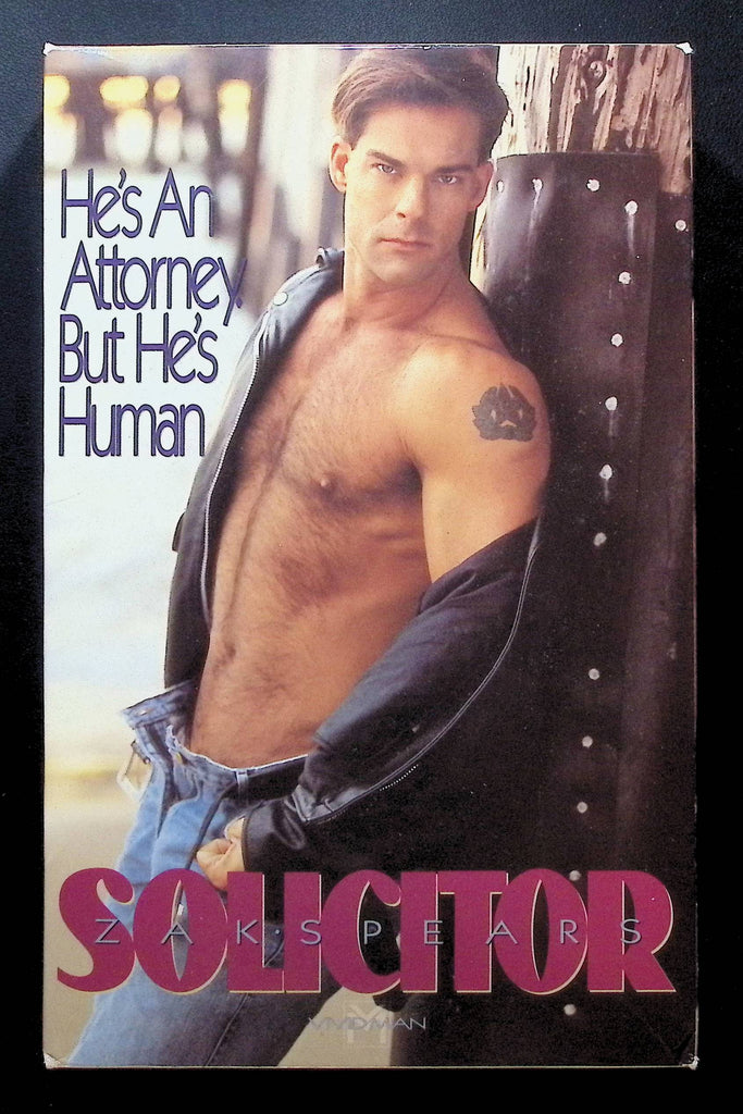 Solicitor Vivid Video Gay VHS 1994 Zak Spears Bo Summers 010625DMVHS2