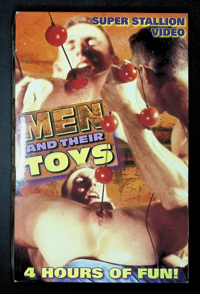 Men And Their Toys Super Stallion Video Gay VHS 1997 Rob Cryston Eric Thomas 051225DMVHS3
