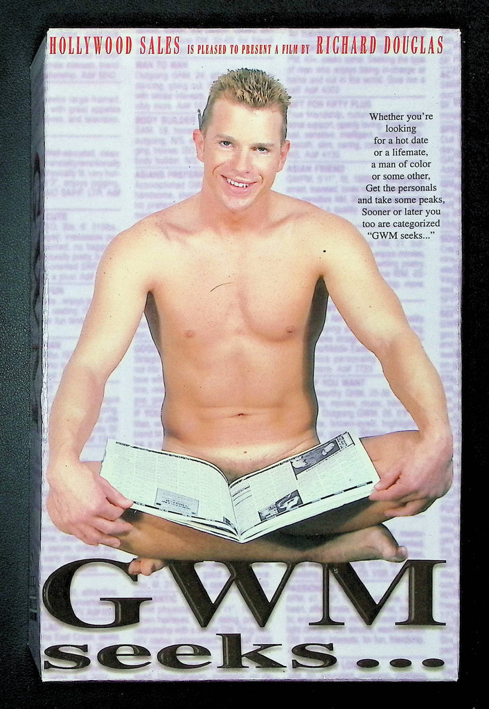 GWM Seeks... Hollywood Sales Gay VHS 1998 Chaz Carlton Bobby Long 051225DMVHS3