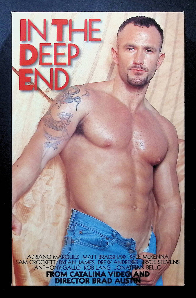 In The Deep End Laguna Pacific Gay VHS 1996 Adriano Marquez Matt Bradshaw 010625DMVHS2