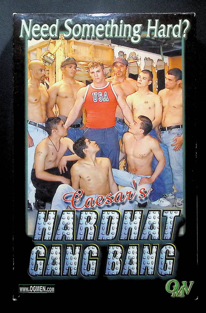 Hardhat Gang Bang OG Men Gay VHS 2000 010725DMVHS