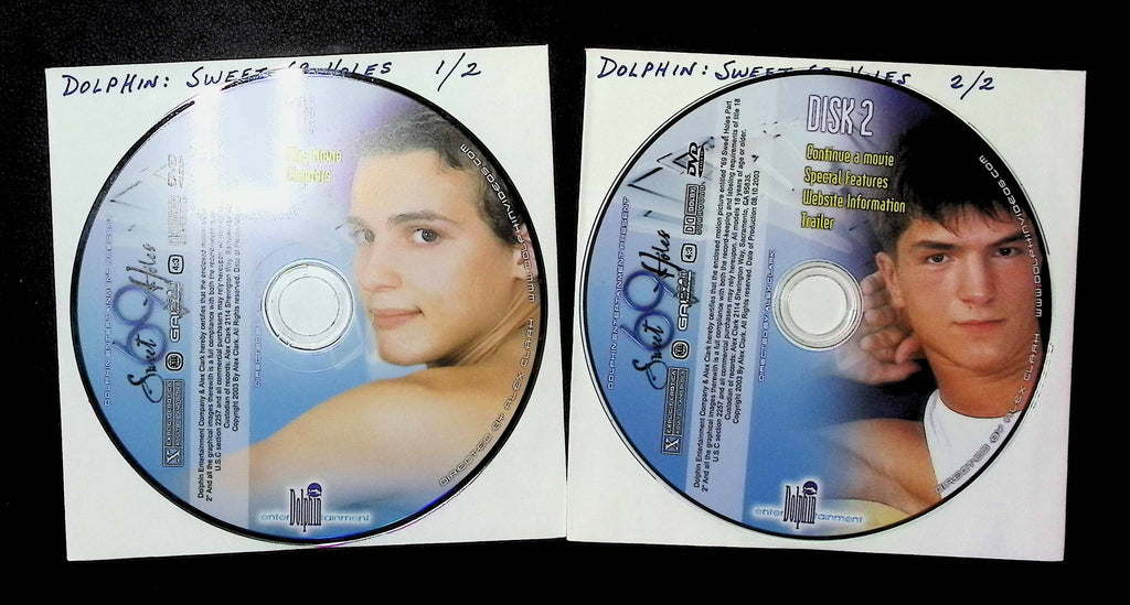 Sweet 69 Holes Disc 1 & 2 Dolphin Entertainment Gay DVD 2003 051225DMDVD-B5