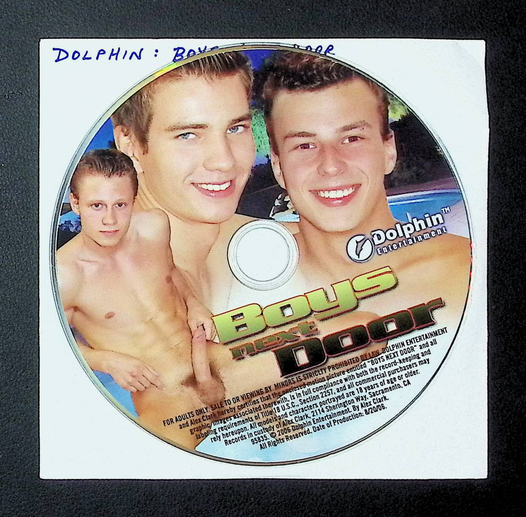 Boys Next Door Dolphin Entertainment Gay DVD 2006 051225DMDVD-B2