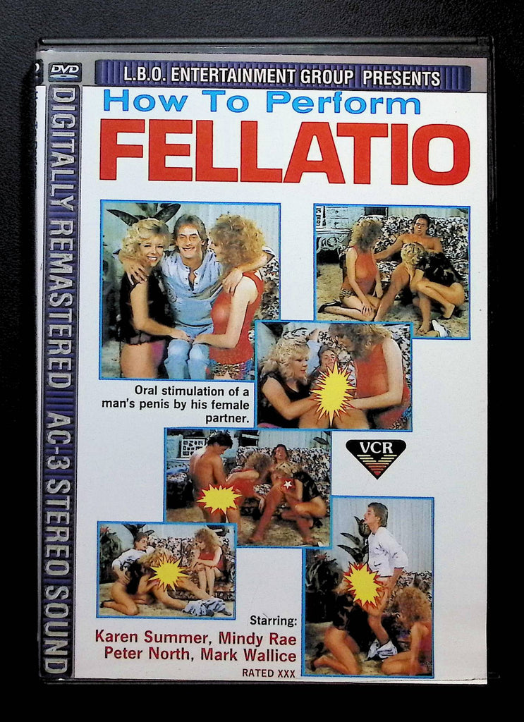 How To Perform Fellatio L.B.O. Entertainment DVD 2002 Karen Summer Mindy Rae 010825DMDVD