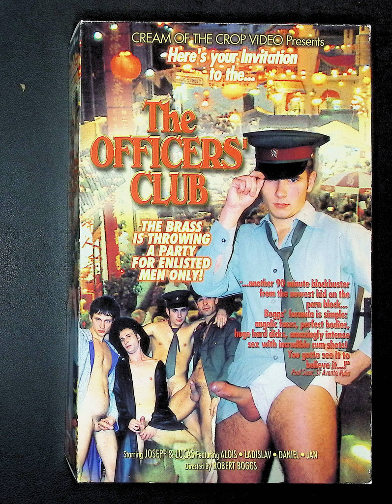 The Officers Club Cream Of The Crop Video Gay VHS 1999 Josepf Lucas Alois 051325DMVHS