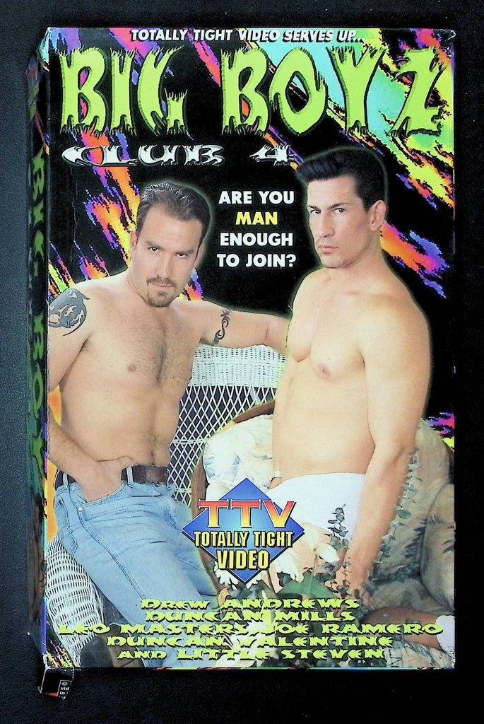 Big Boyz Club 4 Totally Tight Video Gay VHS 1999 Drew Andrews Duncan Mills 051325DMVHS