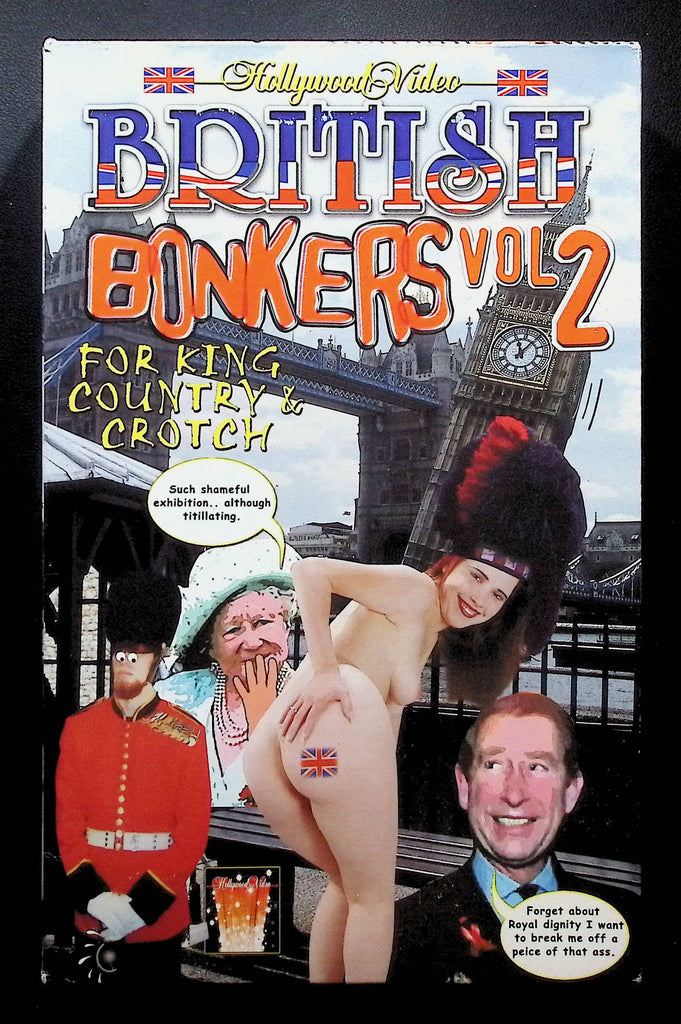 British Bonkers Vol 2 Hollywood Video VHS 2001 011025DMVHS3