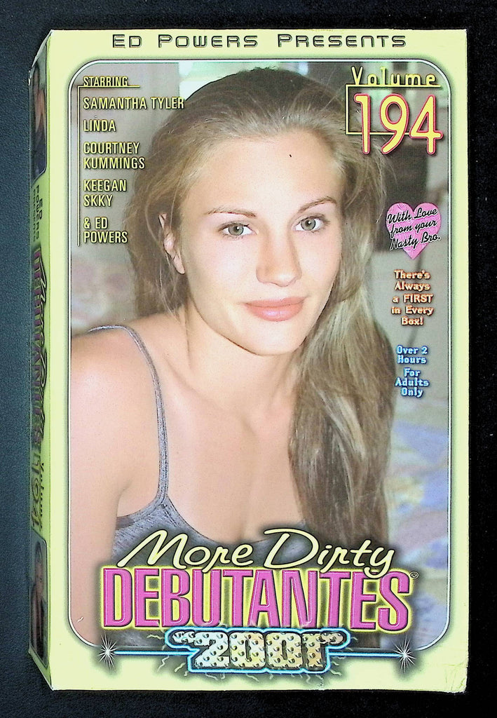 More Dirty Debutantes 194 Sky Blue Video VHS 2001 Samantha Tyler Courtney Kummings 011325DMVHS