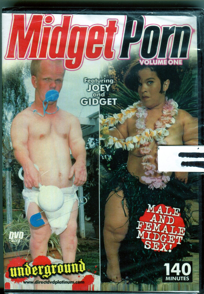Midget Porn Volume One DVD Joey and Gidget by Underground  081023tsdvd
