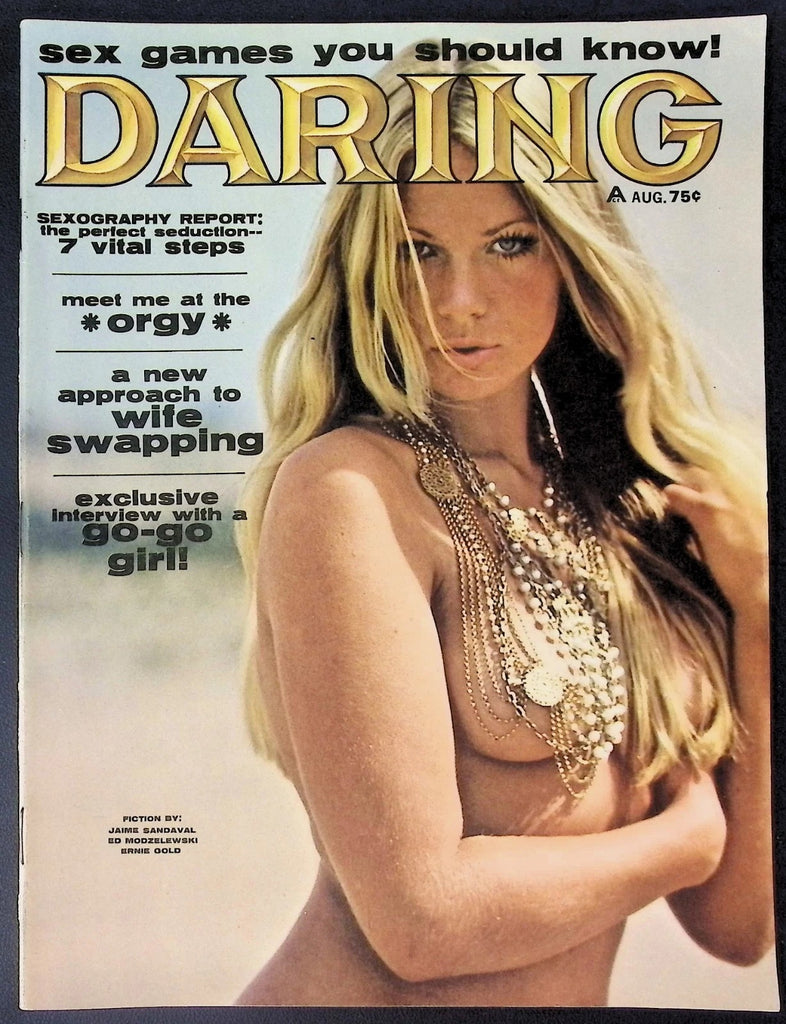 Daring Magazine ft. Nina Barrett Aug 1970 102125AKP-13