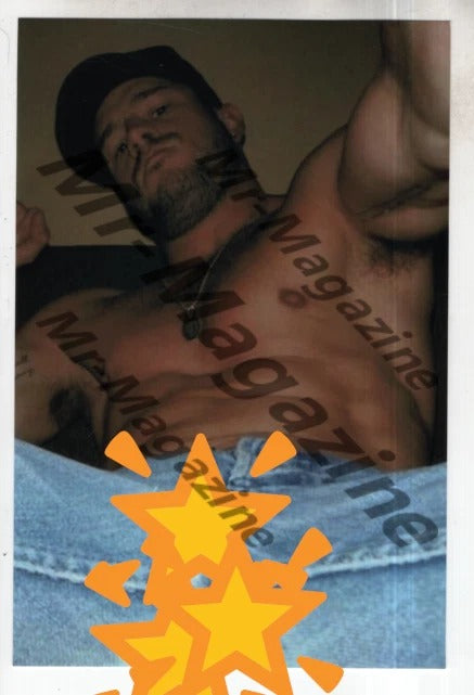 Beefcake Hunk Model Gay Interest 4"x6" Color Nudes Sexy Risque Pinup RN-76