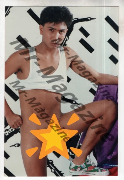 Beefcake Hunk Model Gay Interest 4"x6" Color Nudes Sexy Risque Pinup RN-98