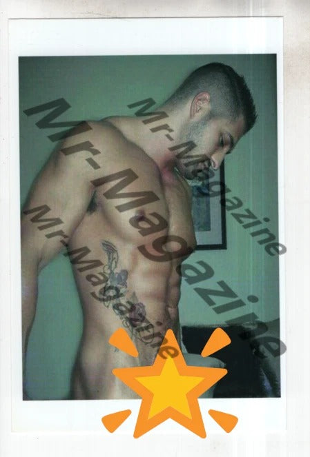 Beefcake Hunk Model Gay Interest 4"x6" Color Nudes Sexy Risque Pinup RO-21
