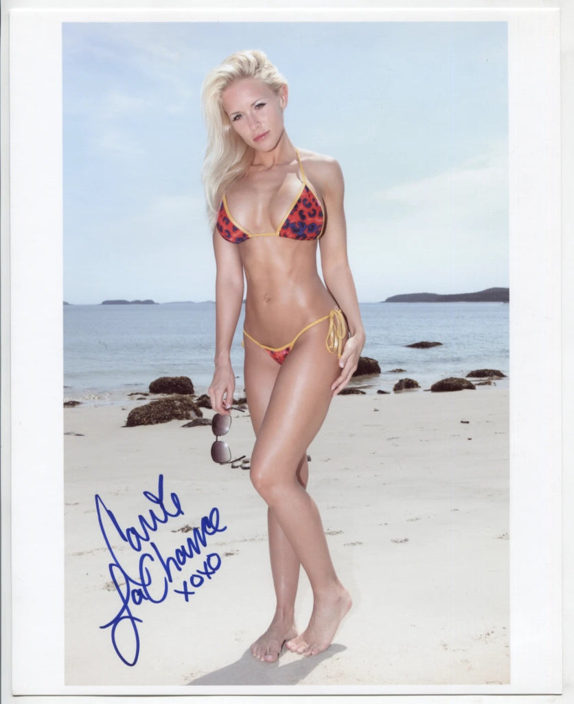 Carrie LaChance Adult Actress Autographed 8x10 Photo w/COA WWE22-103