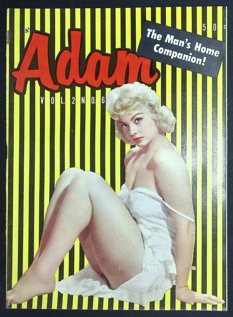 Adam Magazine 1958 Vol 2 No 6 The Man's Home Companion Pin-Up Vintage 072926JTE2-55