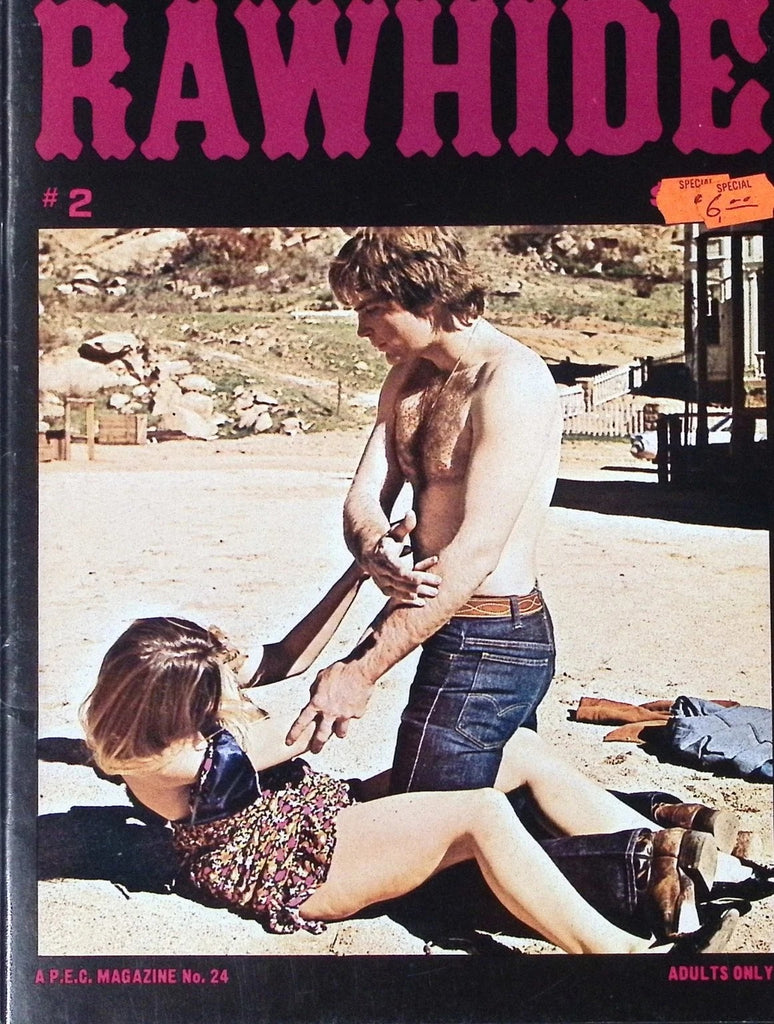 RAWHIDE Magazine #2 1971 Vintage Adult Western Men's Interest 070726JTE2-55