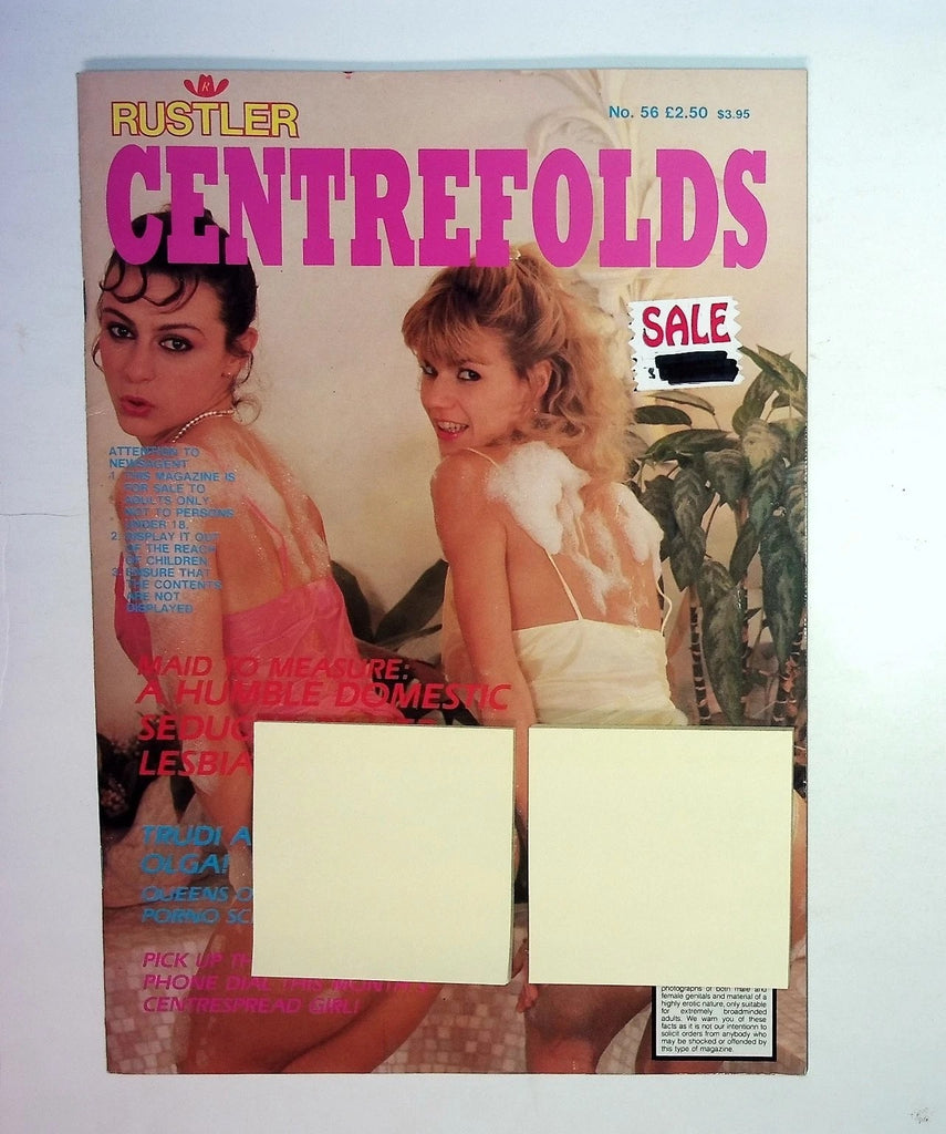 Rustler Centrefolds No. 56 Magazine Maid To Measure Vintage UK 100226CPNON-32