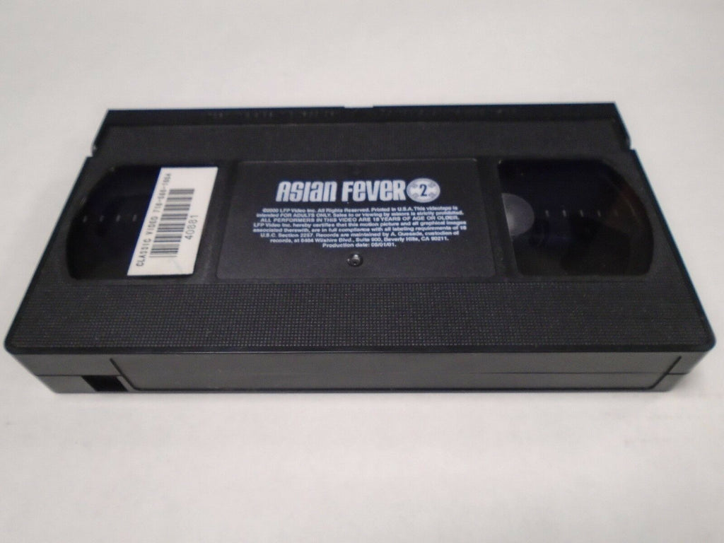Asian Fever #2 2000 Nikki Chao Kyle Stone Adult VHS 012419AMP