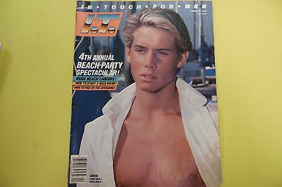 In Touch For Men Gay Magazine Beach Party #92 1984 070816lm-ep