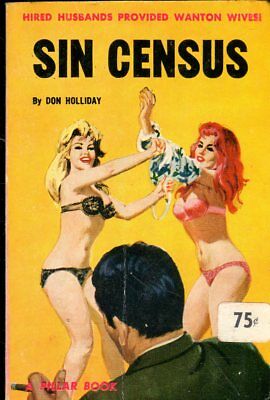 Sin Census Adult Novel by Don Holliday 1963 022718lm-ep2
