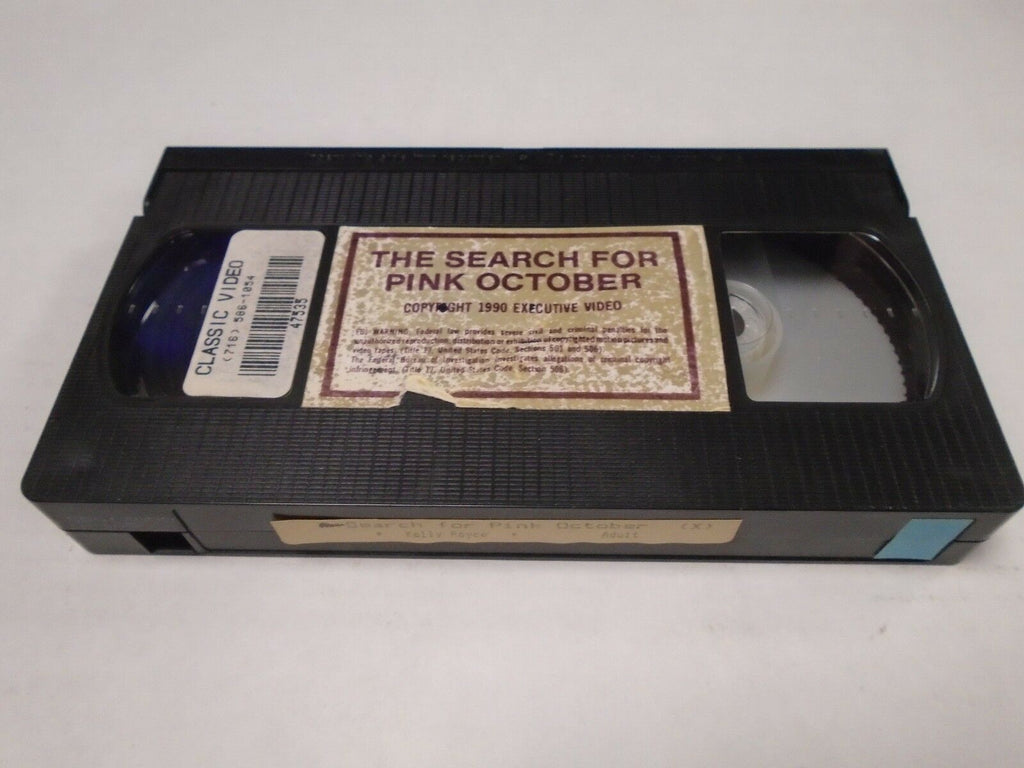 The Search for Pink October Kelly Royce 1990 Executive Video Adult VHS 020219AMP