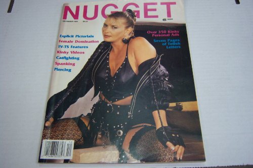 Nugget Busty Adult Magazine "Explicit Pictorials, Female Domination and More" December 1991