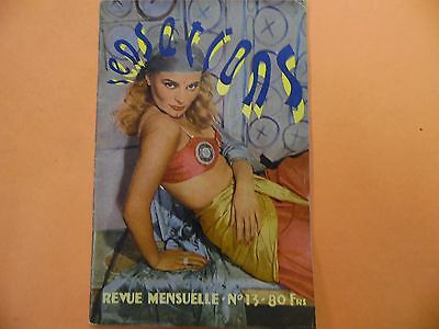 Sensations Glamour Models French Digest #13 1949 051816lm-ep
