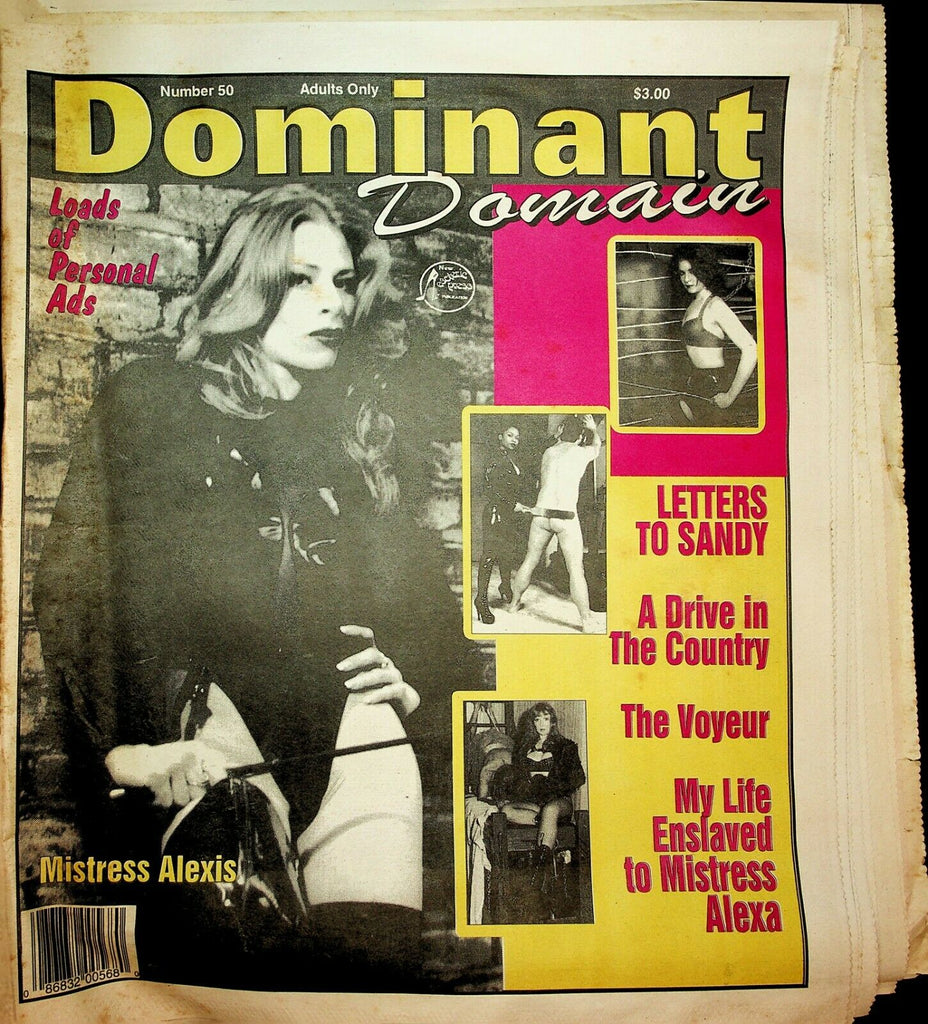 Dominant Domain Newspaper Mistress Alexis #50 1995 022920lm-ep