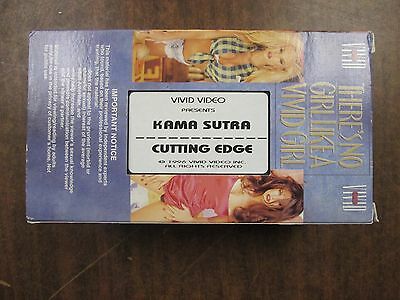 Kama Sutra Cutting Edge VIVID Video XXX Adult VHS 052715amp2