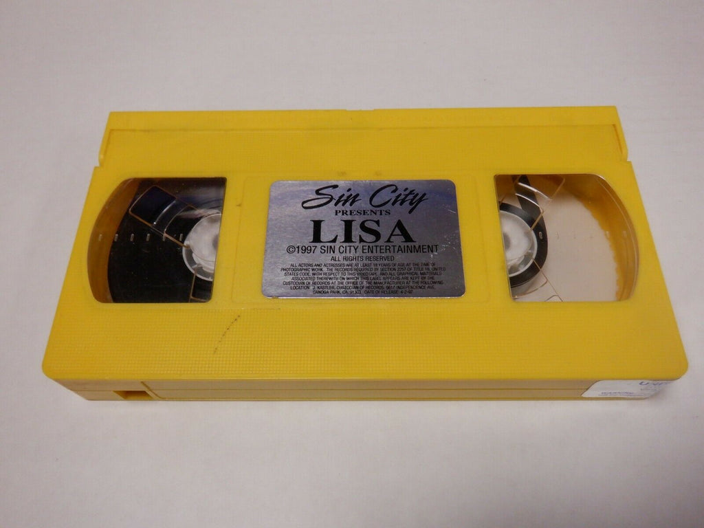 Lisa 1997 Sin City Ent Adult VHS 123019AMP