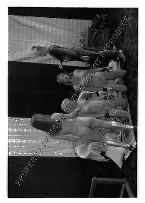 Adult Vintage B&W Photo 5x7 HOM Bondage Sexy Lesbians Bound & Dominated 211HZ