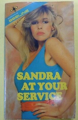 Sandra At Your Service Beeline Adult Novel by David Lasher 1984 071313lm-epa